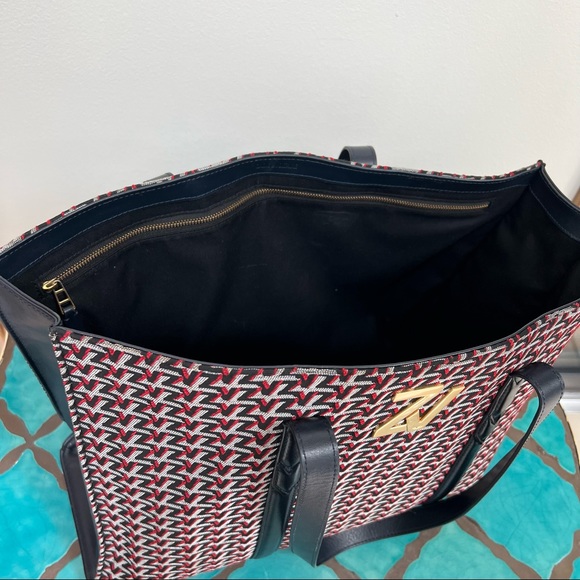 Zadig Monogram Tote - Picture 6 of 7